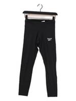 Reebok Women's Leggings XS Black Cotton with Spandex Cropped
