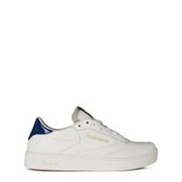 REEBOK CLUB C CLEAN LEATHER WOMENS TRAINERS - ALL SIZES CHALK WHITE/BLUE GY1384