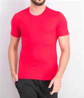 Reebok Mens Solid Short Sleeve T-shirt / BNWT / Red / RRP £22 - M Regular