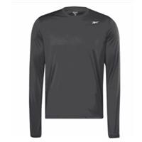 Reebok TRAIN LS TECH T Black Long Sleeve Performance Gym Workout Shirt