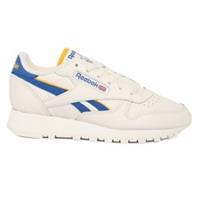 Reebok Classic Leather Shoes Trainers UK Size 2.5  Vector Blue Corn Gold