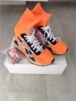 Womens Trainers Size 6 Reebok X Victoria Beckham Orange Black Bolton Sock New