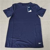 Reebok Men's ID Train Speedwick T-Shirt Men's XS Short Sleeve Sport Navy Tee - XS Regular