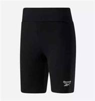 REEBOK Classic Women's Black Legging Shorts Ladies Size UK XS NEW - XS Regular