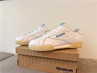 REEBOK CLASSIC NPC UK II GM Sports Trainers WHITE / ELECTRIC BLUE - SIZE UK 9