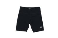 Reebok Women's Shorts Black Graphic Print Fitted New - S Regular