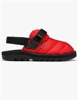 Reebok Beatnik Slipper Sandal Padded Mule Red Size 8 UK New In Box Primaloft