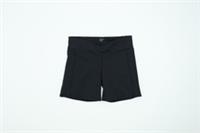 Reebok Women's Lux Bootie Shorts Size L Black Stretch New - L Regular