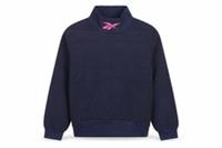 Reebok Womens Pullover Sweatshirt Size S Blue Long Sleeve Activewear All Seasons - S Regular