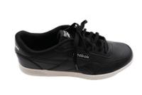 Reebok Men's Court Advance Tennis Trainers Size 12 Black PU-Coated Leather New