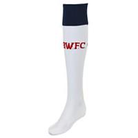 Reebok Bolton Wanderers FC Sock 1 pair Size 6-12 White RRP £8 BNWT K37645
