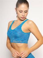 Reebok Womens Arista Seamless Sport Bra Crop Top.SIZE SMALL.Removable Cups. - S Regular