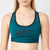 Reebok Hero Racer Padded Training Bra Teal Blue Size XS BRAND NEW