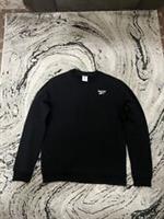 Reebok Black Core Vector Crew Sweatshirt BNWT Size Small Mens Long Sleeves - S Regular