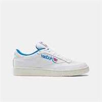 Reebok Unisex Club C 85 Trainer in Cloud White/Chalk/Kinetic Blue Shoes