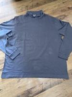 Reebok Mens Logo Roll Neck Top Khaki / Grey Size XL Brand New