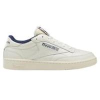 REEBOK MENS CLUB C 85 VINTAGE TRAINERS SHOES SNEAKERS CHALK WHITE NAVY RETRO NEW