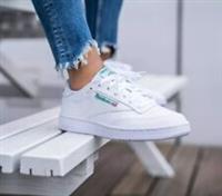 Women's Reebok Classic Leather C 85 Trainers Wht RRP £80