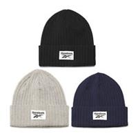 Reebok Mens Cuff Knit Hat Active Foundation Logo Beanie Adults Choice of Colours