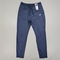 Reebok Mens Tracksuit Bottoms Navy Blue Medium Workout Ready Track Pants - M Regular