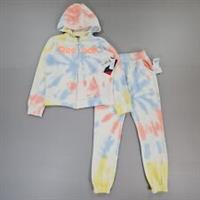 Reebok Kids Girls Tracksuit Set 13- 14 Years Tie Dye Hoodie Joggers