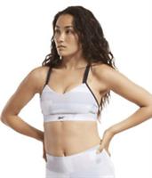 REEBOK Women's TS Hero Strappy Sports Bra White Ladies Size UK XL 20-22 NEW - XL Plus