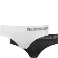 Reebok Womens Black 2 Pack Seamless Brief RRP£10 Size:X-Small