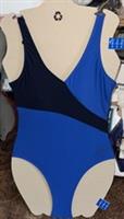 Reebok New Navy Blue/Blue Swim Suit Size L UK 14 EU 42 - L Regular