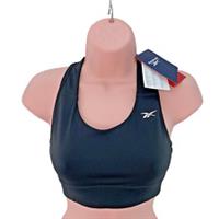 Reebok Women's Running Sport Bra, Size S, Black - S Regular