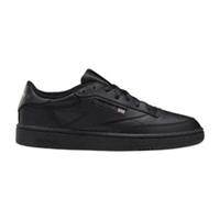 REEBOK CLASSIC MEN'S CLUB C 85 TRAINERS SHOES SNEAKERS BLACK RETRO 80S NEW BNWT