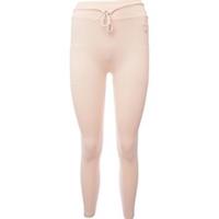 Reebok Ribbed Logo Leggings with Drawstring Waist RRP£32.95 Size:X-Large
