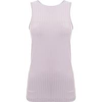 Reebok Women's Training Maternity Ribbed Tank in Purple RRP£33 Size:Small