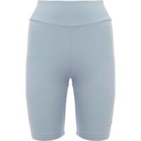 Reebok Women's Light Blue Legging Shorts (X-Small) RRP£23 - XS Regular