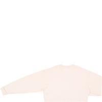 Reebok Women's Oversized Cropped Sweatshirt in Cream RRP£33 Size:Medium