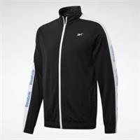 REEBOK Essentials Mens Training Linear Logo Track Jacket Black Size UK XL NEW - XL Big & Tall
