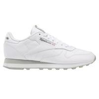 REEBOK UNISEX CLASSIC LEATHER TRAINERS SHOES SNEAKERS WHITE RETRO 80S NEW BNWT