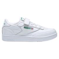 REEBOK KIDS CLUB C TRAINERS SHOES SNEAKERS WHITE RETRO 80S SUMMER SMART NEW BNWT