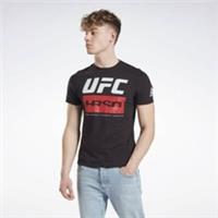 UFC X REEBOK Men's Fight Week Short Sleeve T-Shirt Black Size UK 2XL NEW - 2XL Big & Tall