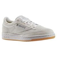 REEBOK UNISEX KIDS JUNIOR CLUB C 85 TRAINERS SHOES SNEAKERS GREY RETRO 80S NEW