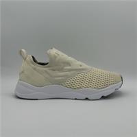 Reebok Furylite Slip-On Tech Cream White Trainers | Size UK 5 EU 38 | Ex Display