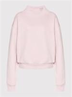 REEBOK Classics Women's Cozy Fleece Crew Jumper Pink Ladies Size UK XS 4-6 NEW - XS Petites