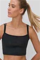 REEBOK Women's Two Tone Studio Tank Top Black Ladies Size UK Small 8-10 NEW - S Regular