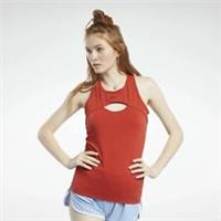 REEBOK Women's Meet You There Keyhole Tank Top Red Ladies Size UK XS 4-6 NEW - XS Petites