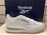 Reebok Men's Classic Leather White Retro Running Shoes Trainers UK 7.5 EU 41