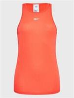 REEBOK Women's Fitness Perforated Tank Top Orange Ladies Size UK Large 16-18 NEW - L Regular