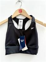 Reebok High Impact Sports Bra Speedwick Running Gym Black GS1964 Small UK 8-10 - S Regular