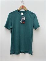 Reebok Workout Ready Melange SS Tech Tee Green Blue FJ4665 Mens Small RRP &pound;25 - S Regular