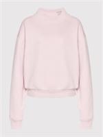 REEBOK Classics Women's Cozy Fleece Crew Jumper Pink Ladies Size UK XS 4-6 NEW - XS Petites