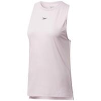 REEBOK Women's Semi-Open Burnout Tank Top Pink Ladies Size UK Large 16-18 NEW - L Regular
