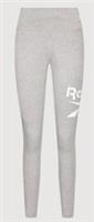 REEBOK Identitiy Logo Womens Grey Leggings Ladies 7/8 Length Size UK 8-10 NEW - 8-10 Regular